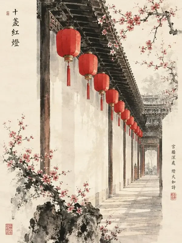 宫墙十重：古装宫斗必看十部 剧单封面，共收录 6 部短剧