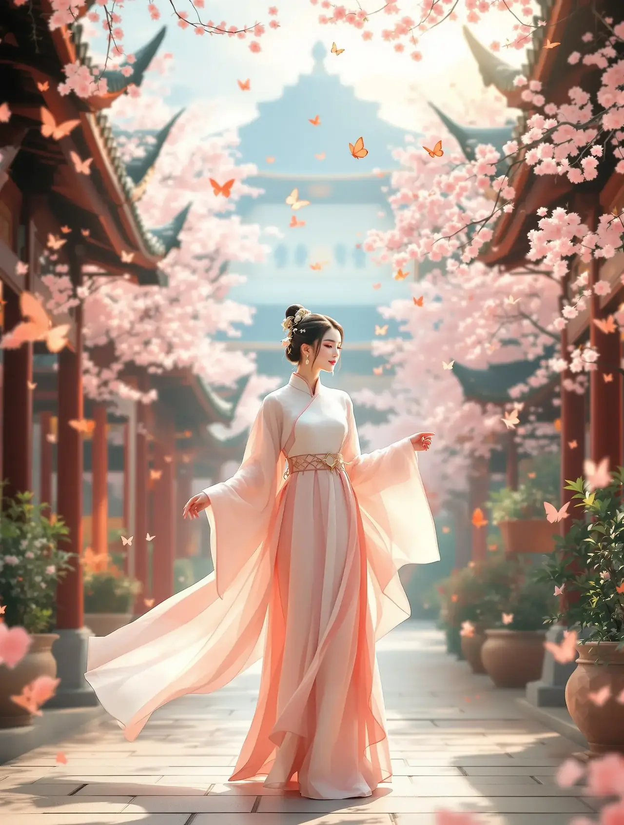 穿越成娘娘只想摆烂 短剧封面，穿越重生·古装题材，84 集
